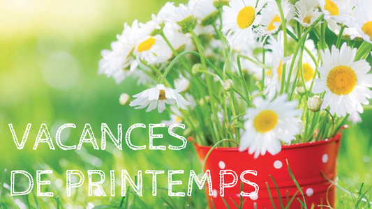stages - vacances de printemps